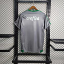 Camisa Palmeiras 2015/16 - Adidas Retrô Masculina - Cinza/Verde