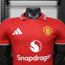 Camisa Manchester United Home 2026/27 - Adidas Jogador Masculina - Vermelha