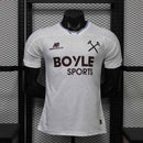 Camisa West Ham Away 2026/27 - New Balance Jogador Masculina - Branca/Preta
