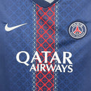 Conjunto Kit Infantil PSG Home 2025/26 - Nike Torcedor - Azul/Vermelha