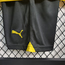 Kit Infantil Borussia Dortmund Home 2023/24 - Puma Torcedor - Amarela/Preta