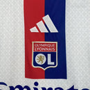 Camisa Pronta Entrega Lyon Home 2025/26 - Adidas Torcedor Masculina - Azul/Azul