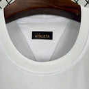 Camisa Pronta Entrega Santos Edição Pelé 2025/26 - Torcedor Masculina - Branca/Dourado