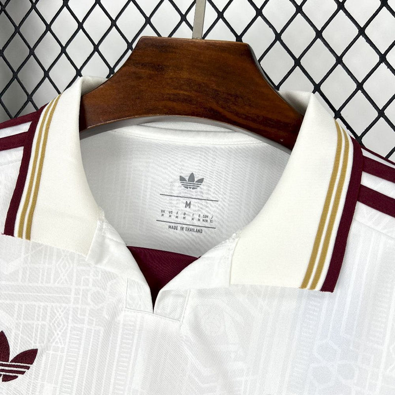 Camisa Arsenal Edição Especial 2025/26 - Adidas Torcedor Masculina - Branca/Bordo