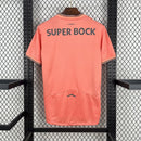 Camisa Pronta Entrega Porto Away 2025/26 - New Balace Torcedor Masculina - Salmão/Cinza