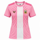 Camisa Seleção Argentina Edição Comemorativa 2026/27 - Torcedor Feminina - Rosa/Branca