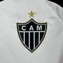 Camisa Pronta Entrega Atlético Mineiro Away 2025/26 - Adidas Torcedor Masculina - Branca/Preta