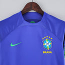 Camisa Pronta Entrega Brasil Away 2022/23 - Nike Torcedor Feminina - Azul/Verde