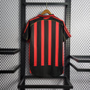 Camisa Pronta Entrega AC Milan Home 2006/07 - Adidas Retrô Masculina - Preta/Vermelha + KAKA' N°22 + Frete Grátis
