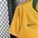 Camisa Seleção Austrália Home 2026/27 - Nike Torcedor Masculina - Amarela/Verde