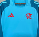Camisa Pronta Entrega Flamengo Treino 2025/26 - Adidas Torcedor Masculina - Azul/Vermelha