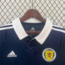 Camisa Seleção Escócia Home 2012\14 - Adidas Retrô Masculina - Azul/Branca