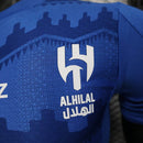 Camisa Al-Hilal Home 2025/26 - Puma Jogador Masculina - Azul/Branca