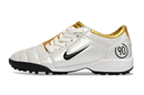 Chuteira Society Pronta Entrega Nike Total 90 - Dourado/Prata