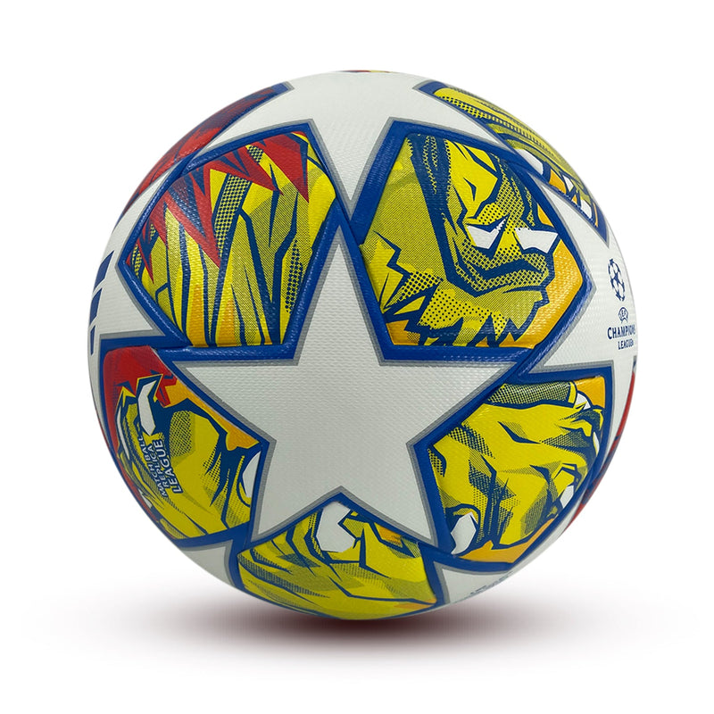 Bola UEFA Champions League 2023/24 - Adidas Campo - Vermelha/Amarela