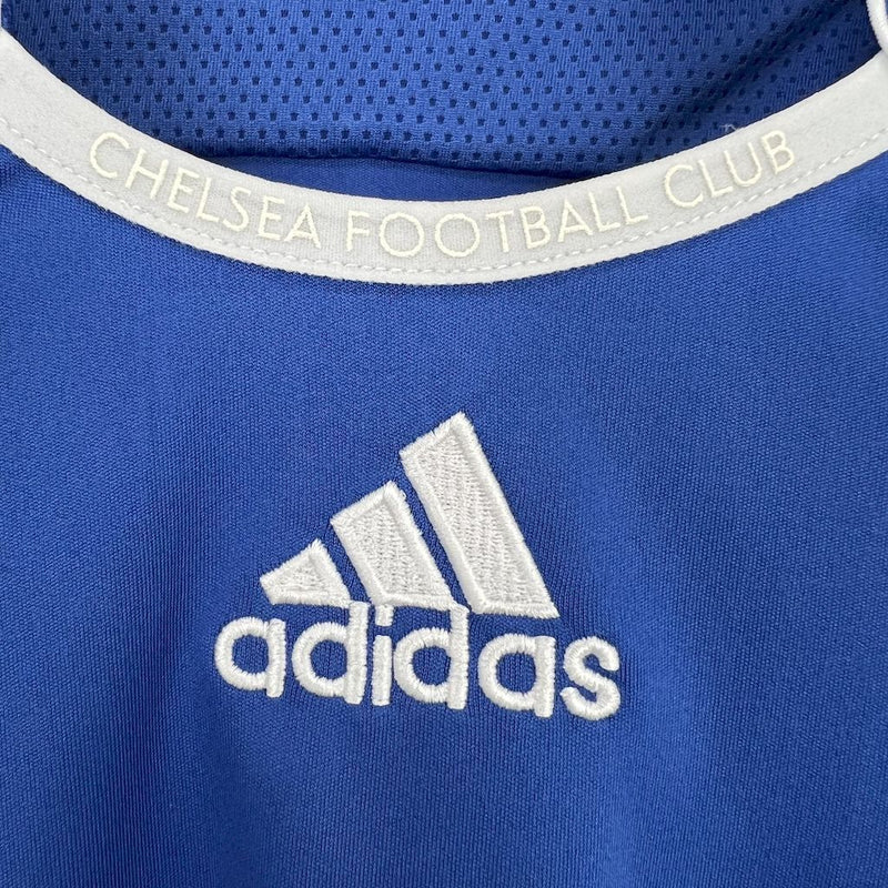 Camisa Chelsea Home 2006/07 - Adidas Retrô Masculina - Azul/Branca