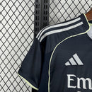 Camisa Pronta Entrega Real Madrid Away 2025/26 -  Adidas Torcedor Masculina - Azul/Branca