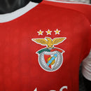 Camisa Benfica Home 2025/26 - Adidas Jogador Masculina - Vermelha/Branca