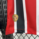 Camisa Pronta Entrega São Paulo Away 2025/26 - New Balace Torcedor Masculina - Vermelha/Preta