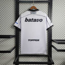 Camisa Corinthians Home 1999/00 - Topper Retrô Masculina - Branca/Preta