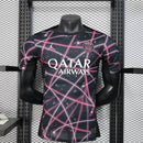 Camisa PSG Treino 2025/26 - Jordan Jogador Masculina - Preta/Rosa