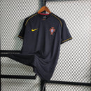 Camisa Portugal Away 2006/07 - Nike Retrô Masculina - Preta/Amarela
