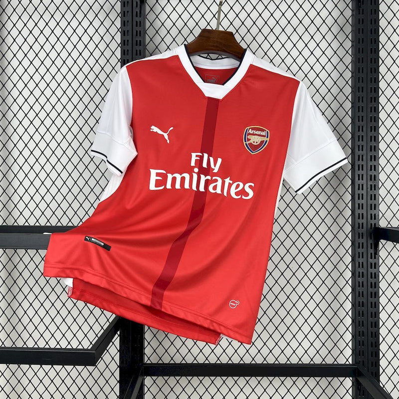 Camisa Arsenal Home 2016/17 - Puma Retrô Masculina - Vermelha/Branca