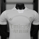 Camisa Real Madrid Edição Especial 125 Anos 2026/27 - Adidas Jogador Masculina - Branca/Prata