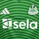 Camisa NewCastle Away 2025/26 - Adidas Torcedor Masculina - Verde/Branca