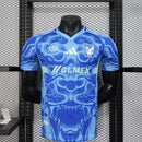 Camisa Tigres Away 2025/26 - Adidas Jogador Masculina - Azul/Branca