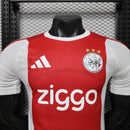 Camisa Ajax Home 2026/27 - Adidas Jogador Masculina - Vermelha/Branca