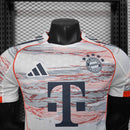 Camisa Bayern de Munique Away 2025/26 - Adidas Jogador Masculina - Branca/Marrom