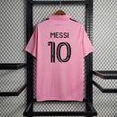 Camisa Pronta Entrega Inter Miami Home 2023/24 - Adidas Torcedor Masculina - Rosa/Preta