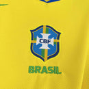 Camisa Pronta Entrega Brasil Home 2025/26 - Nike Torcedor Masculina - Amarela/Verde