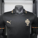 Camisa Seleção Portugal Edição Pantera Negra 2026/27 - Puma Jogador Masculina - Preta