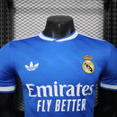 Camisa Real Madrid Third 2025/26 - Adidas Jogador Masculina - Azul/Branca