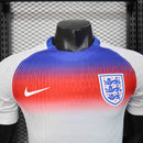 Camisa Seleção Inglaterra Home 2025/26 - Nike Jogador Masculina - Branca/Azul