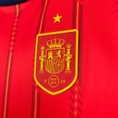 Conjunto Kit Infantil Seleção Espanha Home 2026/27 - Adidas Torcedor - Vermelha/Azul