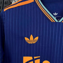 Camisa Pronta Entrega Newcastle Third 2025/26 - Adidas Torcedor Masculina - Azul/Laranja