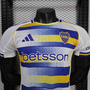 Camisa Boca Junior Away 2026/27 - Adidas Jogador Masculina - Branca/Azul