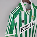 Camisa Real Betis Home 1996/97 - Kappa Retrô Masculina - Branca/Verde