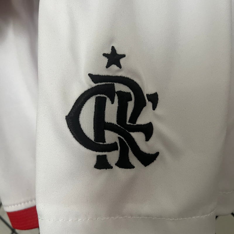 Kit Infantil Flamengo Home 2024/25 - Adidas Torcedor - Vermelha/Preta