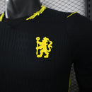 Camisa Chelsea Away 2026/27 - Nike Jogador Masculina - Preta/Amarela