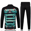 Conjunto Half Ziper Seleção Portugal 2025/26 - Puma Jaqueta + Calça - Preta/Vede