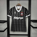 Camisa Corinthians Third 1994/95 - Finta Retrô Masculina - Preta/Branca