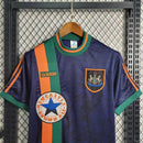 Camisa Newcastle Away 1997/98 - Adidas Retrô Masculina - Azul/Laranja