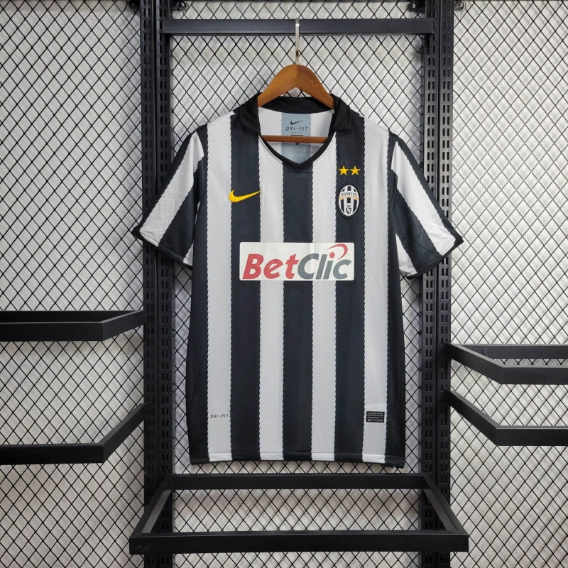 Camisa Juventus Home 2010/11 - Nike Retrô Masculina - Preta/Branca