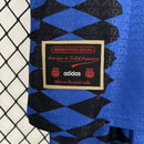 Conjunto Kit Infantil Seleção Argentina Home 2014/15 - Adidas Retrô - Azul/Preta