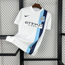 Camisa Manchester City 2013/14 - Nike Retrô Masculina - Branca/Azul