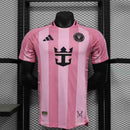 Camisa Inter Miami Home 2025/26 - Adidas Jogador Masculina - Rosa/Preta